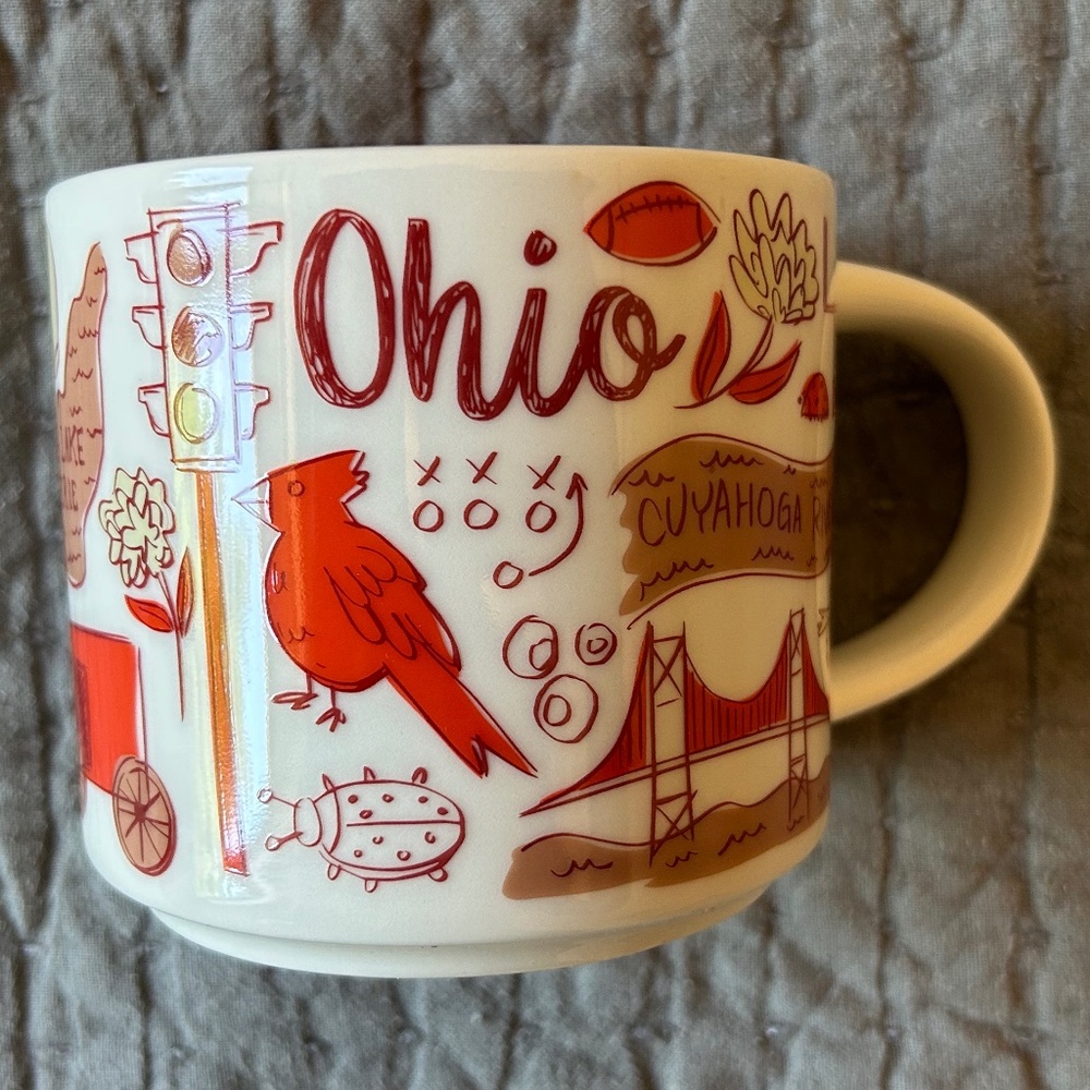 Starbucks Ohio Been There Series Mug - New With Tag